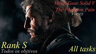 MGS5 The Phantom Pain - Episodio 20: Vozes(S-Rank/Todos os Objetivos)