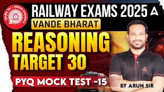 RRB Group D, NTPC Previous Year Question Paper Tamil | RRB NTPC/Group D Reasoning Mock Test 2025 #15