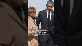 Marian Robinson \u0026 Barack Obama - His Mother-In-Law🕊️#marian #barackobama #fy #shorts #family #love