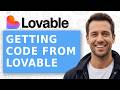 How to get code from Lovable AI | Quick And Easy