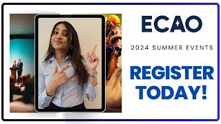 Double the Opportunity: Learn \u0026 Network at ECAO Events!