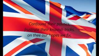 British National Anthem - "God Save The Queen" (EN)