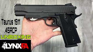 Lynx FA TV Live: Unboxing the Taurus 1911 Full Size