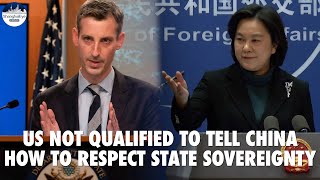 US not in a position to lecture! China slams US over state sovereignty remarks on Ukraine issue