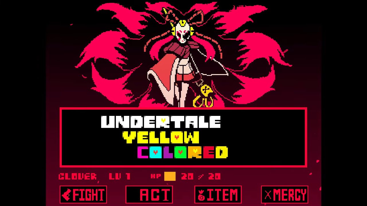 Pacifist Ceroba Fight Colored - Undertale Yellow - YouTube