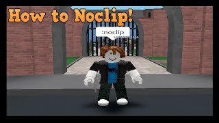 Roblox Noclip