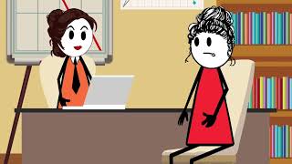Veronika Asked One Question and the Interview Got Awkward #corporate #animation