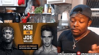 KSI's Long Lost Brother Reacts to KSI VS JOE WELLER BOXING (Reaction)