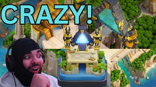 Buying the NEW EGYPT SCENERY and Reacting to it! - Clash Of Clans