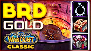 Classic WoW BRD Gold Farm, Expensive Items - Rags to Riches.