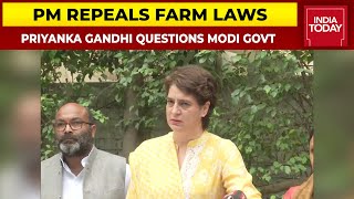 Electoral Defeat, Not Martyrdom Of Farmers Prompted PM To Repeal Farm Laws, Says Priyanka Gandhi