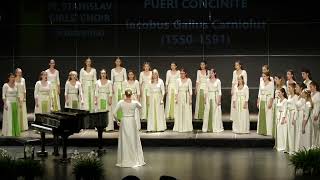 PUERI CONCINITE, Iacobus Gallus Carniolus - ST. STANISLAV GIRLS CHOIR