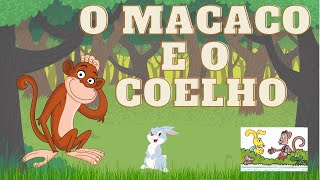 FÁBULA - O MACACO E O COELHO - MONTEIRO LOBATO - HISTÓRIA NARRADA