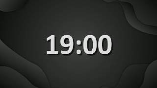 19 Minute (1140 Seconds) Countdown Timer