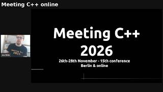 Quick Meeting C++ 2026 intro