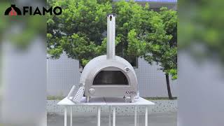 ✨ Explore the FIAMO Clay Pizza Oven: Excellence in Pizza Baking!