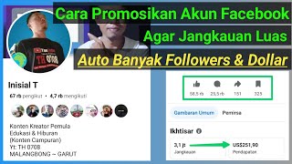 Cara Promosikan Akun Facebook Pro \u0026 Halaman Agar Jangkauan Luas