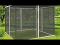 10 x 10 Replacement Gazebo Netting Mosquito Patio Mesh Screen With Zippers Review