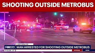 Man arrested in shooting outside Metrobus | FOX 5 at 4AM