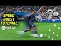 FIFA 23 SPEED BOOST TUTORIAL - HOW TO RUN FASTER IN FIFA 23!!