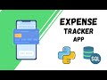 SQL in Python - Build an Expense Tracker Desktop Application
