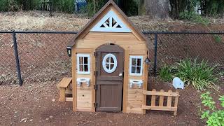 Backyard Discovery Aspen All Cedar Wooden Playhouse | Product Review