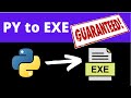 How to Convert Any Python File to EXE [PY to EXE]. Guaranteed!