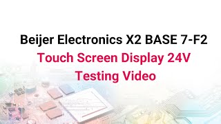 Beijer Electronics X2 BASE 7-F2 Touch Screen Display 630005205 24V