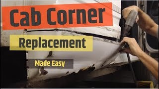 Cab Corner Replacement / Rust Repair - 88-98 Chevy Extended Cab