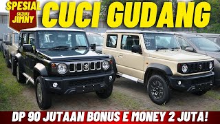 TERLALU NEKAD! demi CUCI GUDANG Suzuki Jimny kasih promo spesial emoney 2 juta dan bonus lainnya