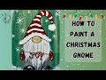 Christmas Gnome Painting