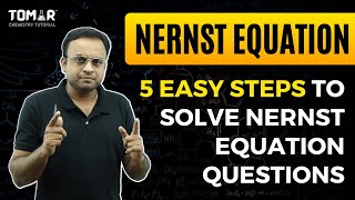 How to solve numerical on nernst equation? (Nernst equation Electrochemistry / Emf calculation )