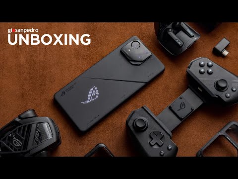 A Creator’s Gaming Phone – ROG Phone 8 Pro & Tessen Android Controller (ASMR Unboxing)