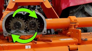 Shaktiman Rotavator, Rotavator Gear Change , 1000RPM #ShaktimanRotavator #Rotavatorgearchange