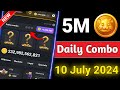 Hamster Kombat Daily Combo Card Today |Hamster Kombat 10 July daily Combo Card 