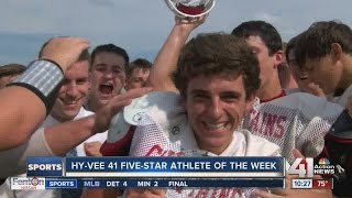 Tonganoxie junior quarterback Mason Beach named Hy-Vee 41 Five-Star Athlete of the Week