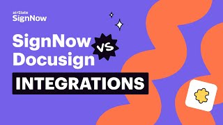 SignNow vs DocuSign | Integrations