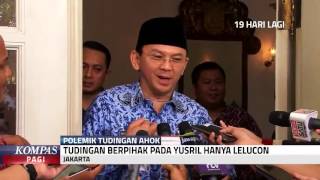 Tuding Rustam, Ahok: Saya Cuma Bercanda