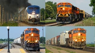 Railfanning Galesburg and Cameron, Illinois - 6/16/2018