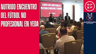 Nutrido encuentro del fútbol no profesional en Yeda