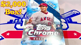 OPENING A $2,000 BOX OF 2024 TOPPS CHROME FOR CHRISTMAS EVE!