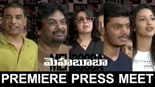 Mehabooba Movie Premiere Press Meet | Aakash Puri, Neha Shetty