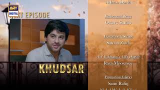 Khudsar Episode 22 | Teaser | Humayoun Ashraf | Zubab Rana | Top Pakistani Drama