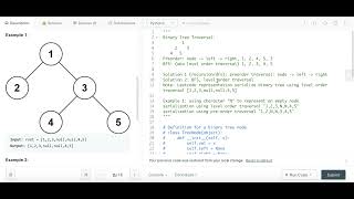 Serialize and Deserialize Binary Tree - Leetcode 297 - Python