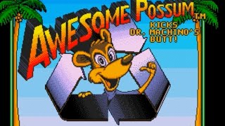 Awesome Possum Kicks Dr. Machino's Butt! (Genesis) Playthrough - NintendoComplete