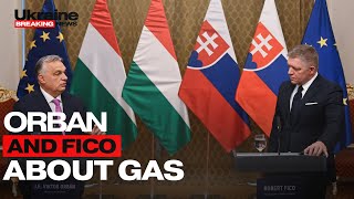 🔴Slovak and Hungarian PMs discuss gas transit issues and economic impact