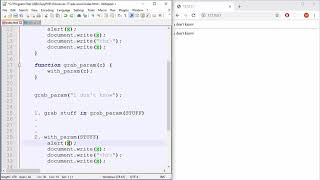 JavaScript Tutorial - 11 - Function Parameters