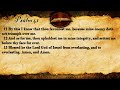 psalm 41 kjv audio with text