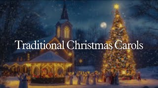 Relaxing Christmas Carol Music 🎁 Christmas Ambience, Quiet and Comfortable in a village