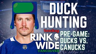 🏒PRE-GAME: Anaheim Ducks vs. Vancouver Canucks (Mar 08 2023)